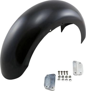 Harley Davidson Dyna [KLOCK WERKS] - Parafango anteriore serie Hugger con blocchi di montaggio per Softail/Dyna
