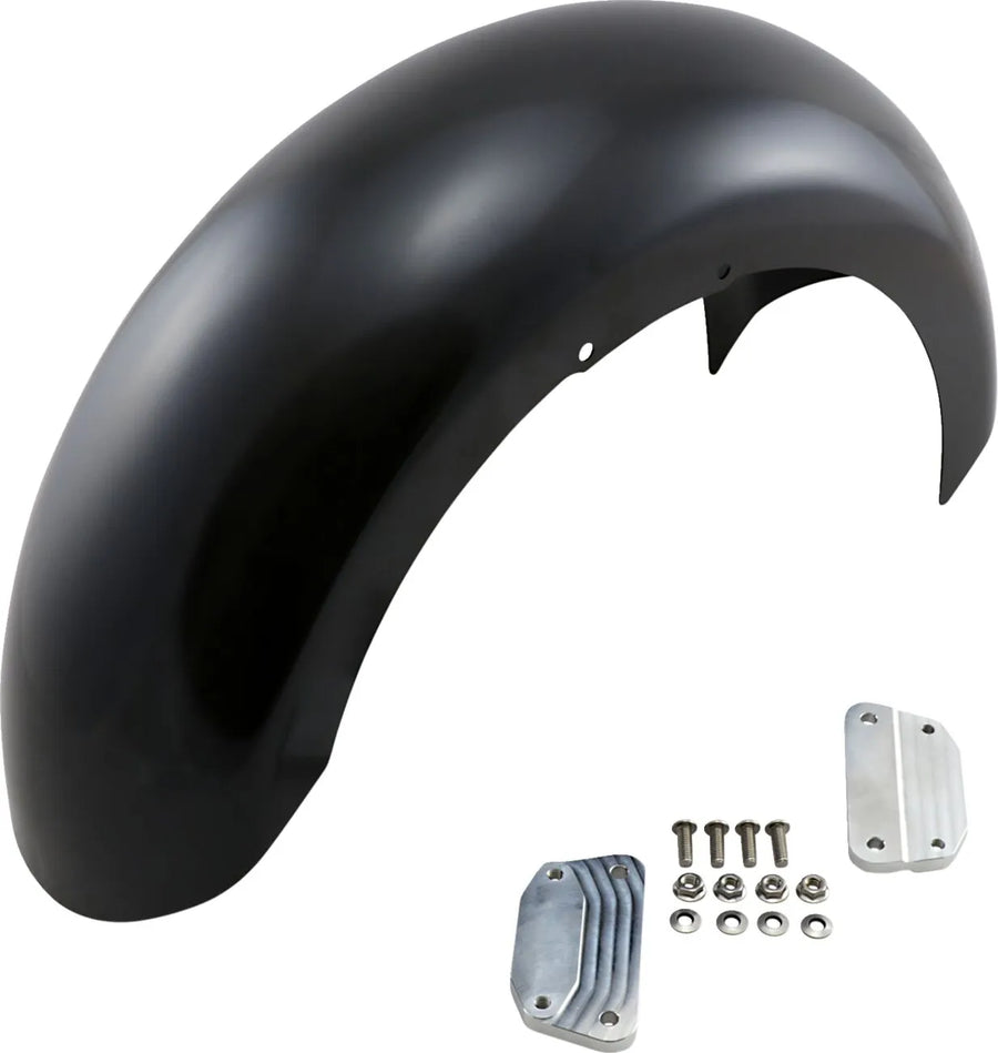 harley davidson flfb [KLOCK WERKS] - Garde-boue avant série Hugger avec blocs de montage pour Softail/Dyna
