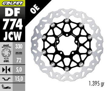 Ducati Streetfighter V4 1100 [2025] - BRAKE DISC FLOATECH WAVE – picture 2