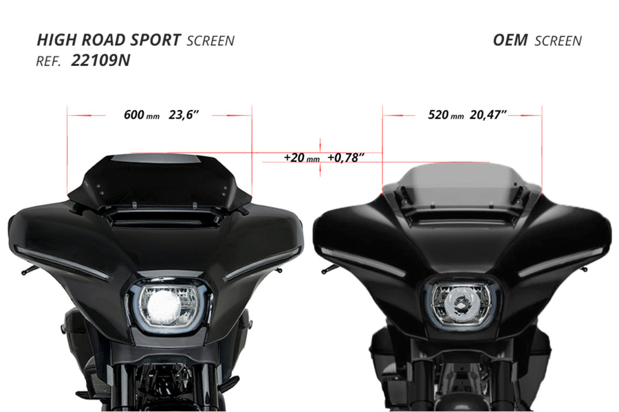 HARLEY DAVIDSON STREET GLIDE FLHX [2025] – High-Road Sport – Schwarz