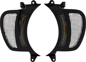 Harley-Davidson Road Glide [CUSTOM DYNAMICS] – Inserts de ventilation Genesis® 4 Dynamic LED Road Glide®