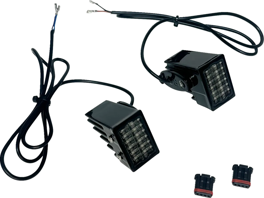 harley-davidson street bob [CUSTOM DYNAMICS] – LED-Blinker für hintere Strebenhalterung
