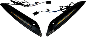 harley-davidson road glide st [CUSTOM DYNAMICS] - Bande de pare-brise Genesis® 4 Dynamic LED Road Glide®