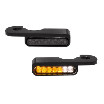Harley Davidson fxsbse [HEINZ BIKES] – Indicatori LED sul manubrio