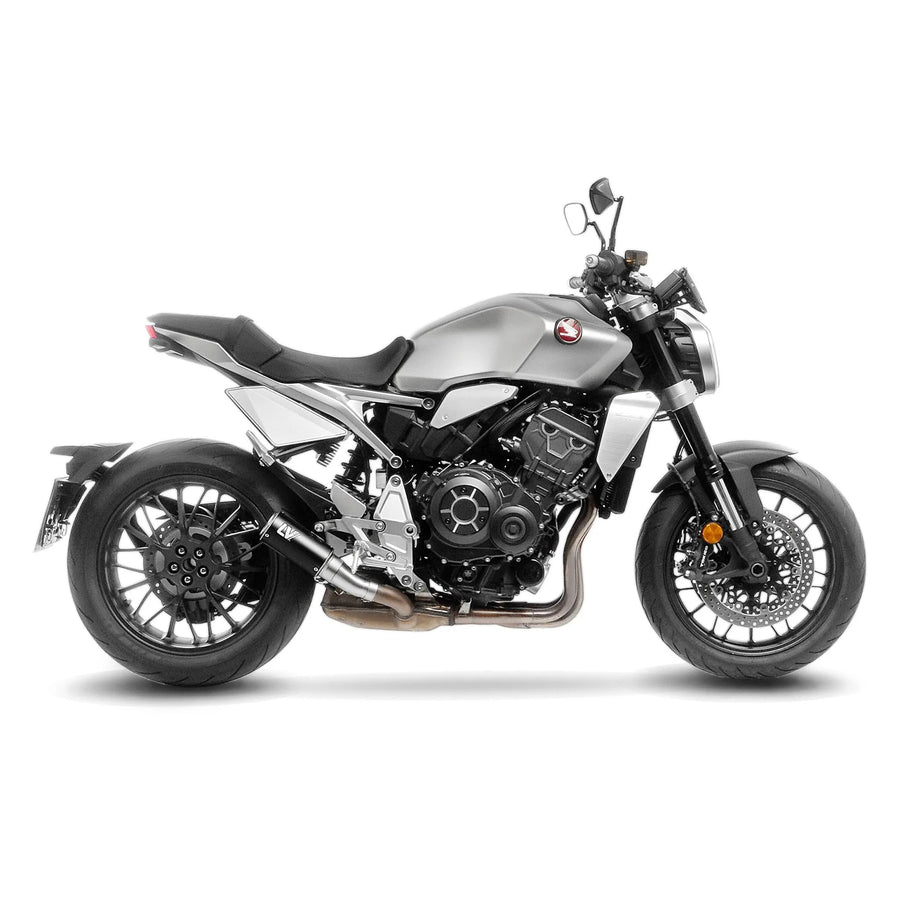 honda cb 1000 [LEOVINCE] – Silenziatore Slip-On LV Corsa S completamente nero