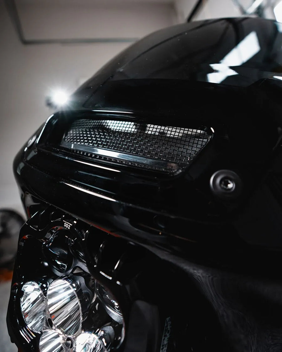 harley-davidson low rider [CUSTOM DYNAMICS] – insert pour ventilation du carénage