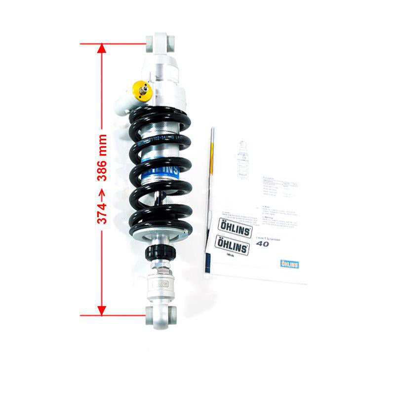 BMW R nineT 1200 Urban G/S (hoher Auspuff) [2017-2023] - Öhlins BM640 Stoßdämpfer hinten (Standardhöhe)