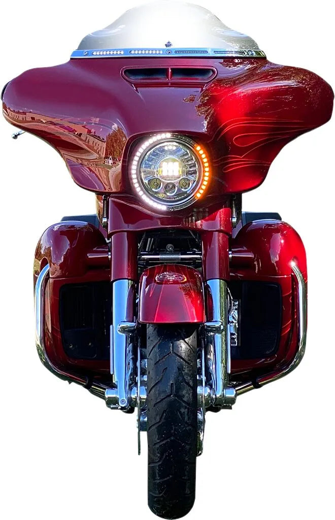 harley davidson flhtc [CUSTOM DYNAMICS] – Garniture d'anneau de clignotant ProBEAM®