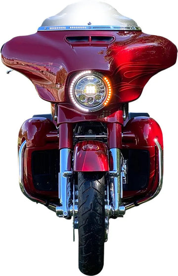 harley davidson flhtc [CUSTOM DYNAMICS] – Garniture d'anneau de clignotant ProBEAM® - 0