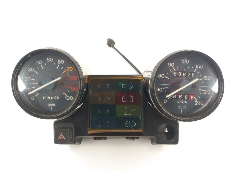 Moto Guzzi Mille GT [1990] - Compteur de vitesse et instruments de bord
