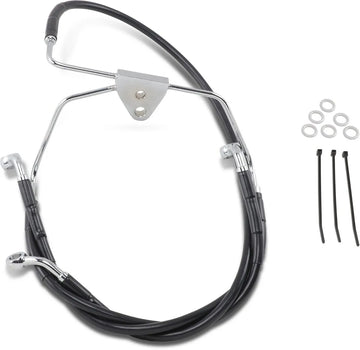 harley davidson flhtc [DRAG SPECIALTIES] - Kit conduites de frein inox - 0