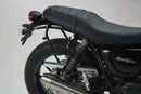 Triumph Street Twin 900 [SW-MOTECH] – Vista frontale del sistema di borse laterali Legend LC