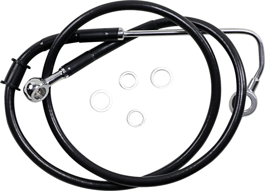 Harley Davidson flstc [DRAG SPECIALTIES] - Tubazione freno estesa in acciaio inossidabile