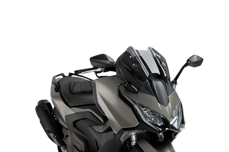 KYMCO AK 550 PREMIUM [2025] – Windschutzscheibe V-Tech Line Sport – Mattschwarz