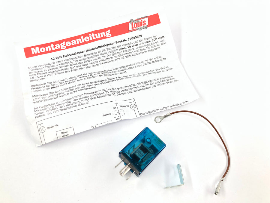 Centrale clignotante universelle électronique 12 V