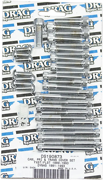 Harley Davidson FXSTS [DRAG SPECIALTIES] - Jeu de boulons de couvercle d'arbre à cames/primaire/transmission - 0