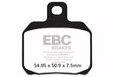 Ducati 848 Streetfighter [EBC]-Half-sorted VEE brake pads-1