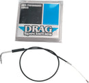 harley davidson flhri [DRAG SPECIALTIES] – Schwarzes Vinyl Gas-/Leerlaufseil-3