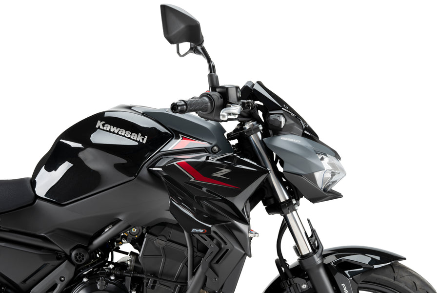 KAWASAKI Z 650 [2025] – Spoiler D12 – Aspetto carbonio