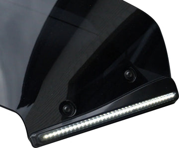 harley-davidson road glide st [CUSTOM DYNAMICS] - Garniture de pare-brise LED avec clignotants - 0