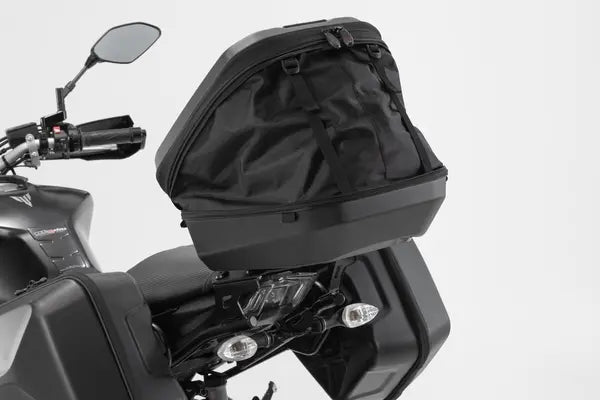 Cagiva Elefant 750 [SW-MOTECH] – Urban ABS Topcase Spanngurt-Variante mit Bodeneinsatz