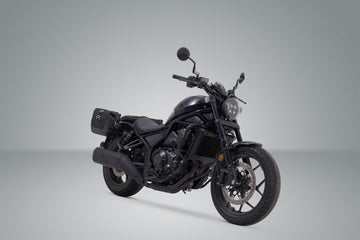 Honda CMX 1100 Rebel DCT [2021-2025] - Sistema di borse laterali Legend Gear LC1 e LC2 Black Edition - Immagine 1