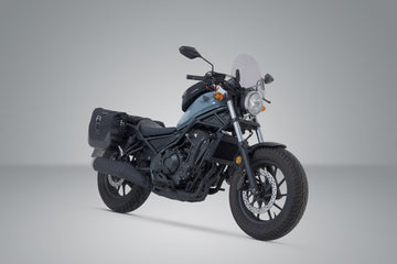Honda CMX 500 Rebel [2018-2025] - Sistema di borse laterali Legend Gear LC2 Black Edition – Immagine 2