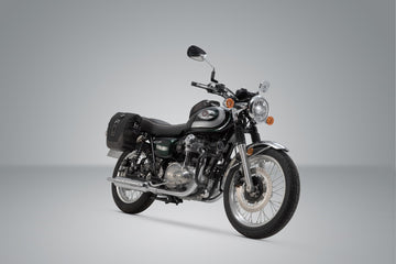 Kawasaki W 800 [2014-2024] - Sistema di borse laterali Legend Gear LC2 Black Edition – immagine 2