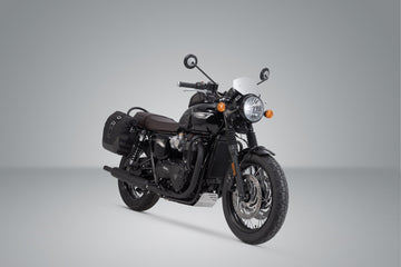 Triumph Bonneville 1200 T 120 Black [2022-2026] - Sistema di borse laterali Legend Gear LC2 Brown Edition – Immagine 2