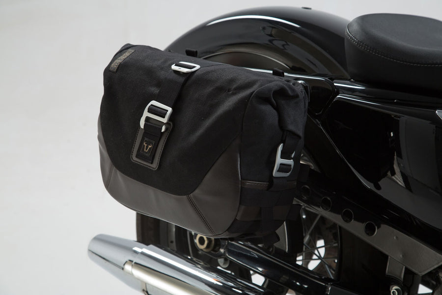 Harley-Davidson XL 1200 C Sportster Custom [2020] - Legend Gear side bag system LC Black Edition – Image 2