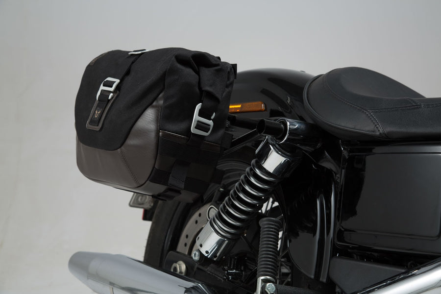 Harley-Davidson FXDWG 1690 Dyna Wide Glide [2012-2017] - Système de sacoches latérales Legend Gear LC2 Black Edition – Image 1