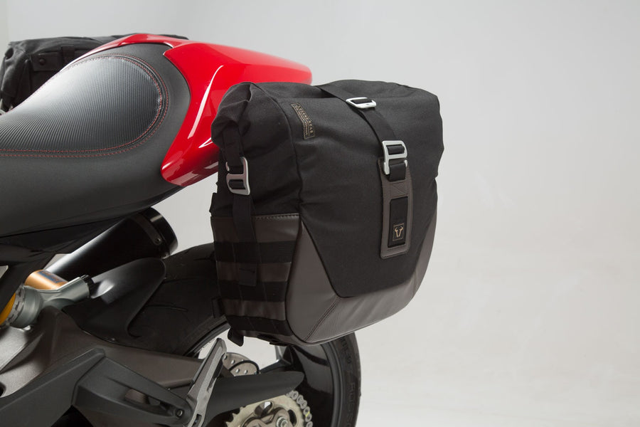 Ducati Monster 797 [2017-2020] - Sistema di borse laterali Legend Gear LC1 e LC2 Black Edition – immagine 4