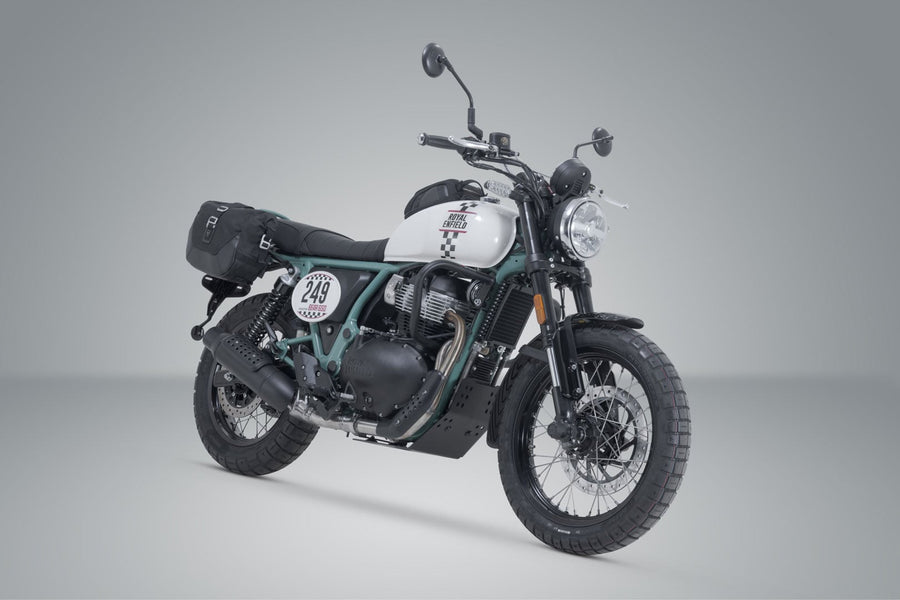 Royal Enfield Bear 650 [2025-2026] - Sistema di borse laterali Legend Gear LC1 e LC2 Black Edition – Immagine 1