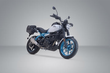 Royal Enfield Guerrilla 450 [2024-2025] - Sistema di borse laterali Legend Gear LC Black Edition - Immagine 2