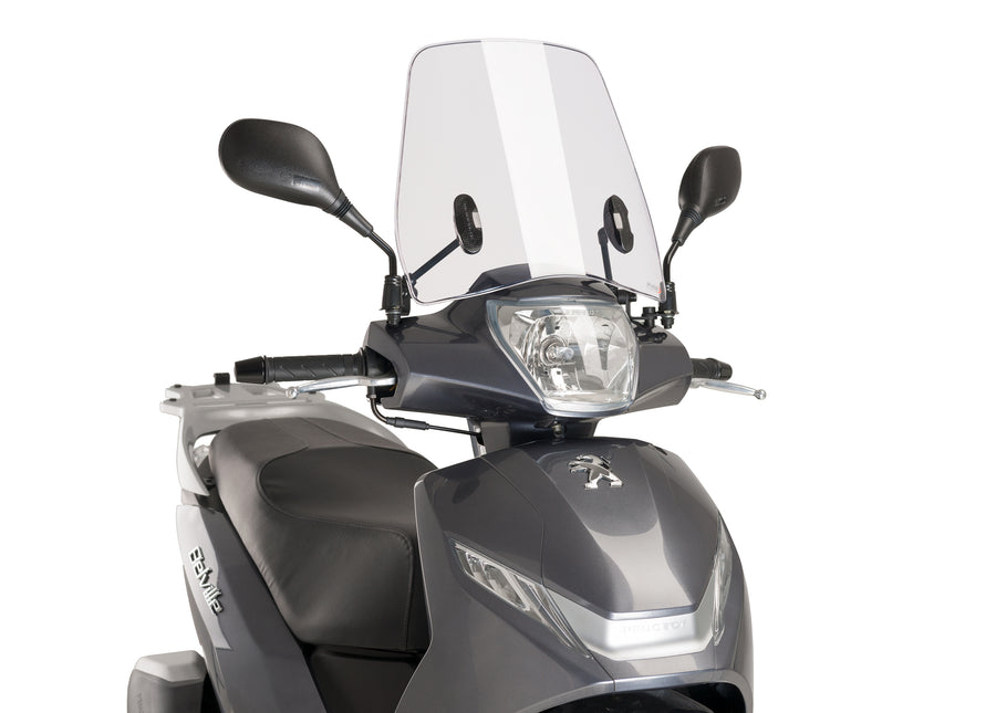 PEUGEOT BELVILLE 125 ACTIVE [2023] – Parabrezza scooter Urban – Colorato