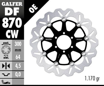 Ducati Monster 695 [2007-2008] - brake discs – picture 2