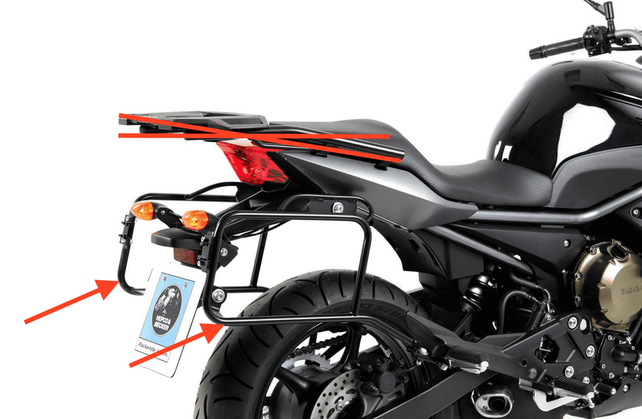 Yamaha XJ 6 [2013-2016] -Case Carrier Lock-It