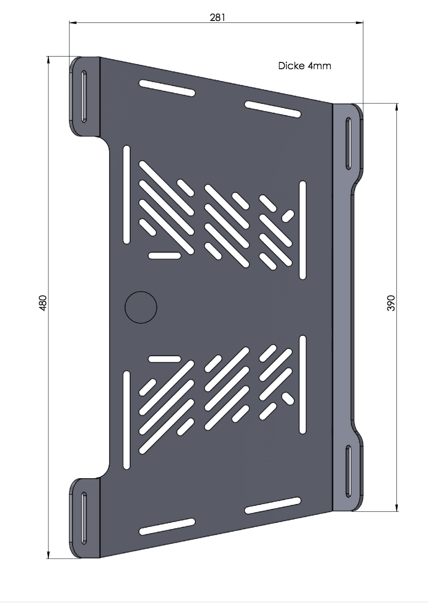 Honda XL 1000 V Varadero [2007-2011] - Luggage bridge extension