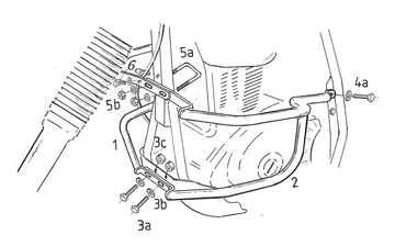 Suzuki DR 650 R [1992-1994] - motor protection bar - 0