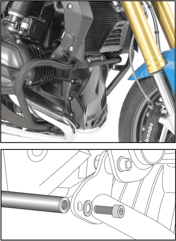 BMW R 1200 GS LC [2013-2018] - Bar raidissante hors route - 0