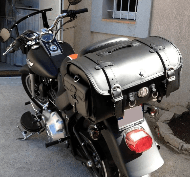 Motorradtasche [Hepco & Becker] - Leder-Handbag Buffalo – Gepäckbrücke