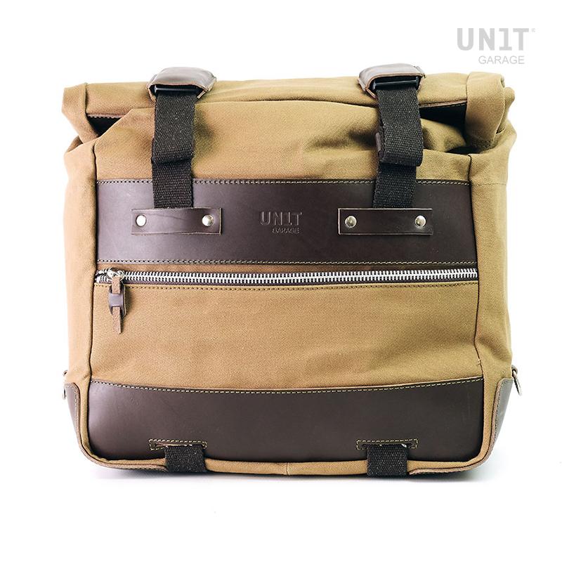 BMW R nineT 1200 Racer [2017-2020] - Paar Cult-Seitentaschen aus Canvas 40L - 50L + Paar Aluminiumplatten