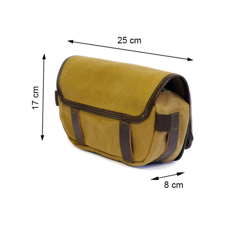 BMW R nineT 1200 Scrambler [2016-2023] - Sahara Canvas Lenkertasche