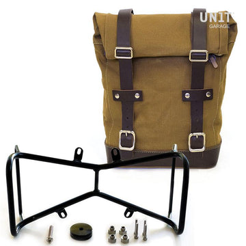 BMW R nineT 1200 Roadster [2014-2023] - Canvas-Seitentasche + Double symmetrischer Rahmen