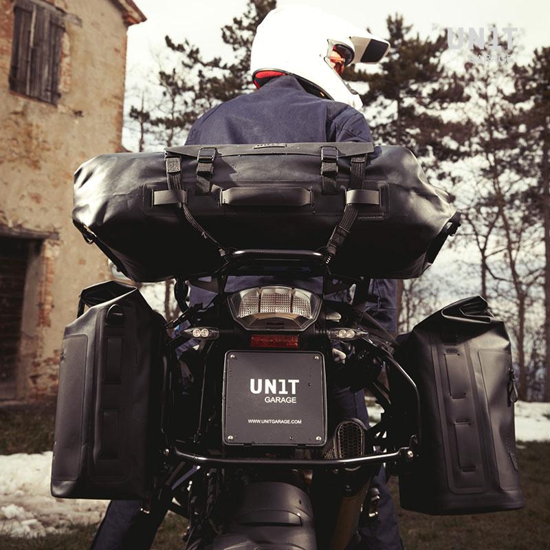 BMW F 900 GS Adventure [2024-] - Zwei Khali-Seitentaschen aus TPU 35L - 45L + Paar Aluminiumplatten