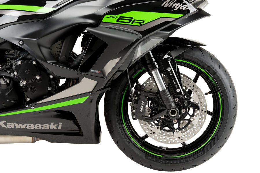 KAWASAKI ZX-6R NINJA [2025] – Spoiler lato gara – Aspetto carbonio