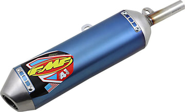 Honda CRF 125 FB Big Wheel [2019, 2021-2024] - Silencieux arrière Slip-On Mini Factory 4.1 - Surface : Anodisé, Titane - Image 1