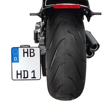 Harley Davidson fxsbse [HEINZ BIKES] – Portatarga laterale con illuminazione targa