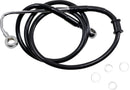 Harley Davidson flstc [DRAG SPECIALTIES] - Tubazione freno estesa in acciaio inossidabile-1
