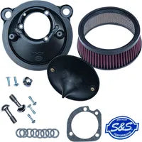 Harley-Davidson Xl 1200 Sportster [2020] - Mini Teardrop Stealth Luftfilter-Kit – Oberfläche: Schwarz – Bild 10